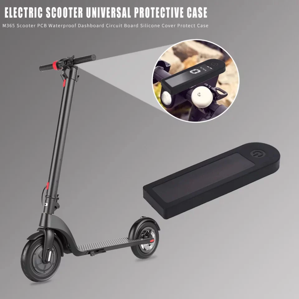 Scooter Dashboard Silicone Protective Cover Display Screen Waterproof - Image 5