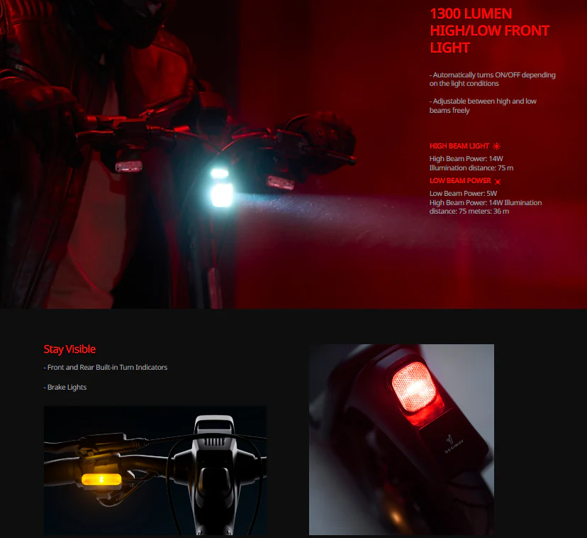 Ninebot GT3 Pro Segway – 3rd Gen 2025 Ekickscooter - Image 3