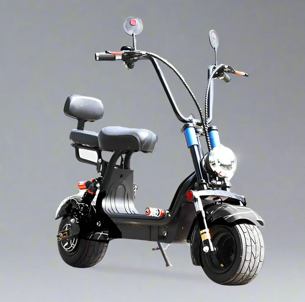 Small Harley E Bike Two seat 48V 15Ah 1000W - Image 4
