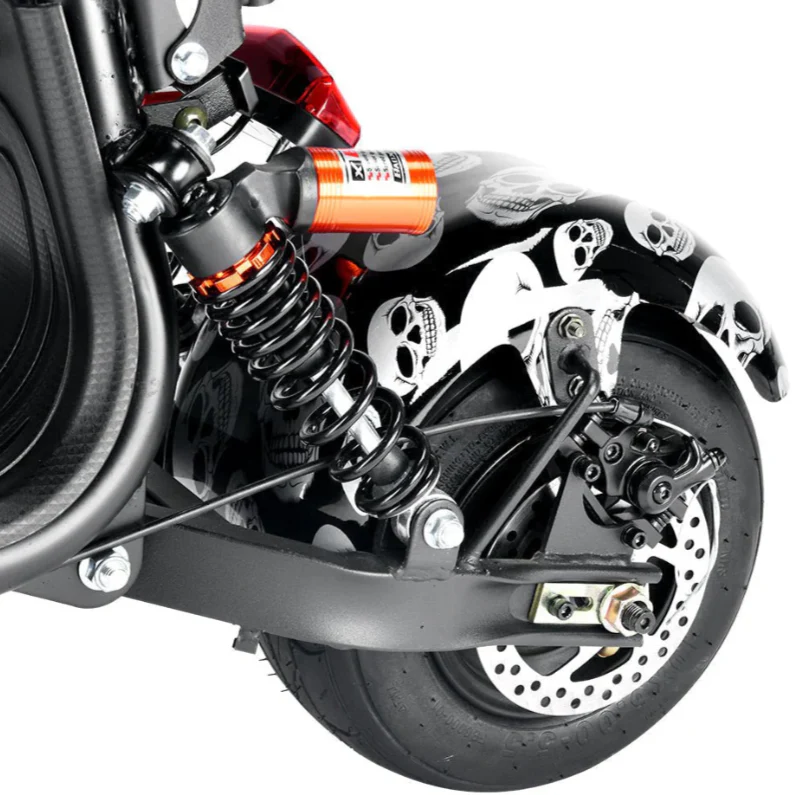 Small Harley E Bike Two seat 48V 15Ah 1000W - Image 9