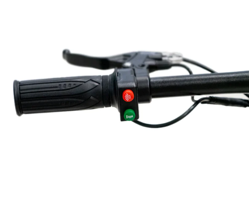 Small Harley Electric Scooter with Basket 500W 48V 10Ah - Image 7