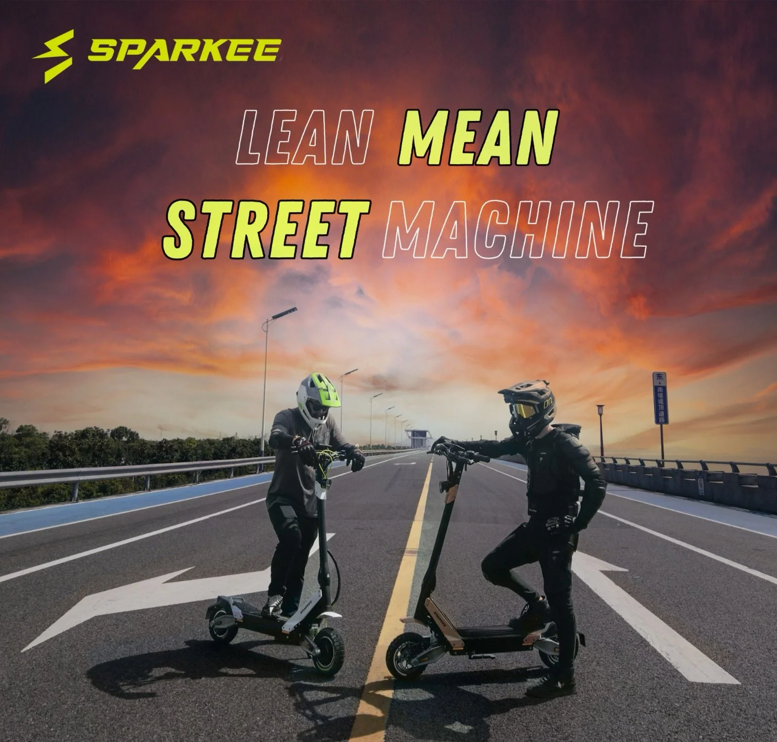 Sparkee 10 Electric scooter 52V 20.8Ah 1000W Dual motor powered - Image 12