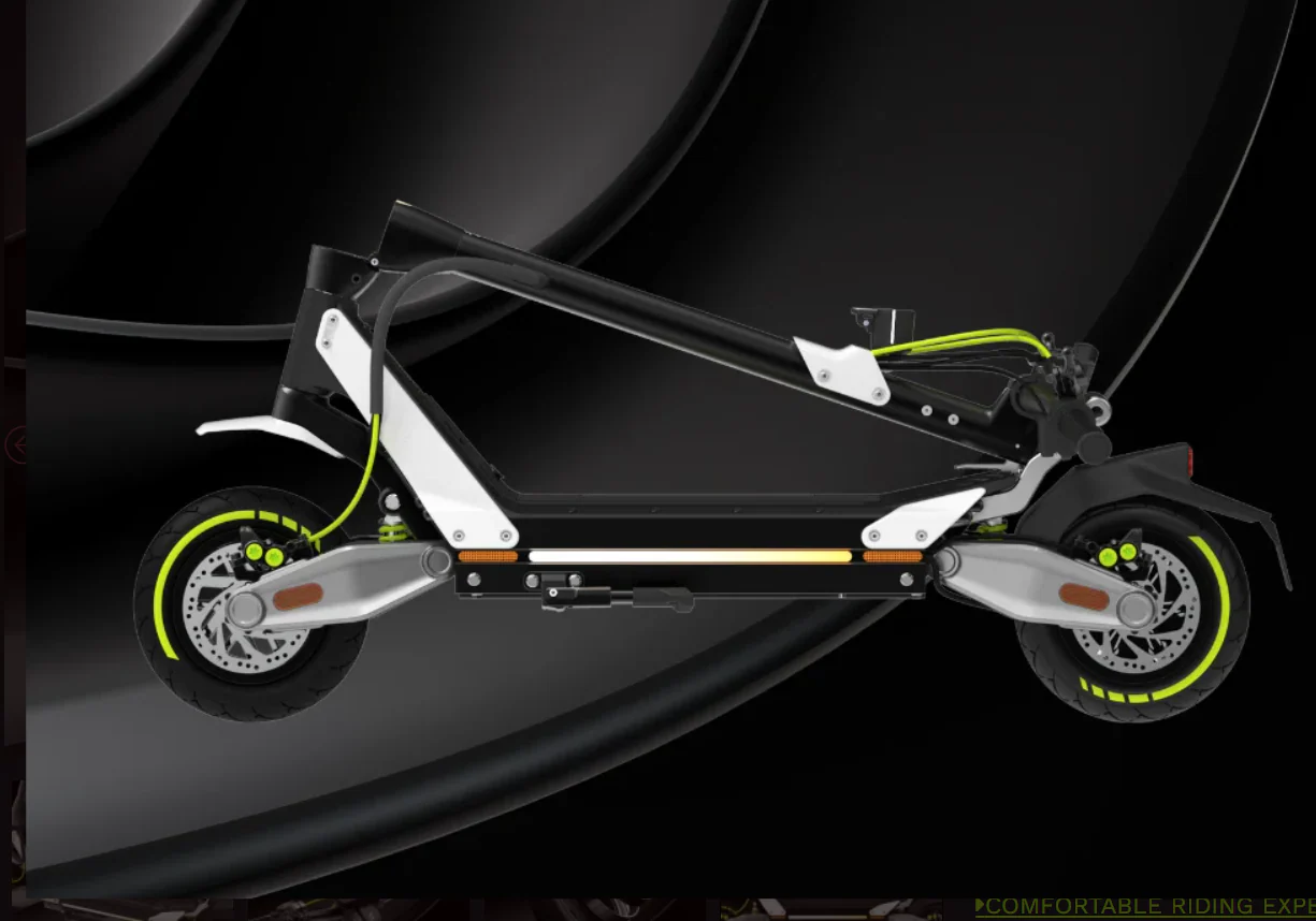Sparkee 10 Electric scooter 52V 20.8Ah 1000W Dual motor powered - Image 6