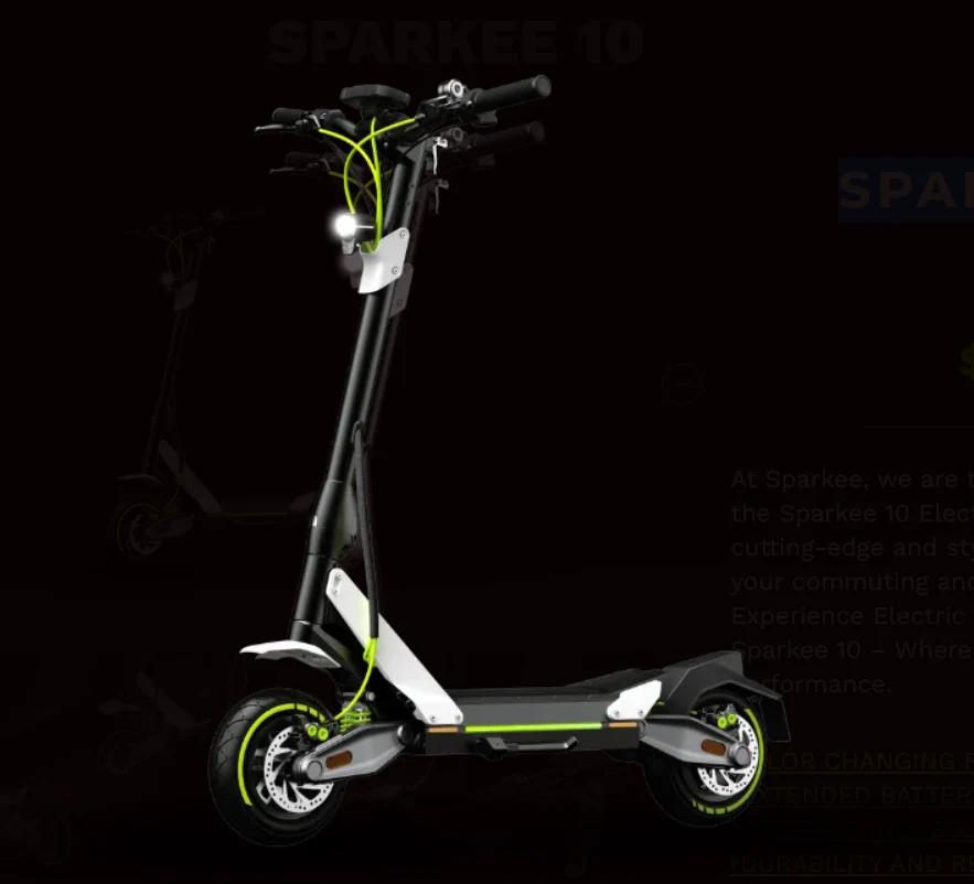 Sparkee ECO 10 Electric scooter 48V 18.2Ah - Image 4