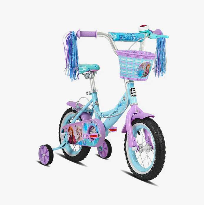 Spartan 12" Disney Frozen Ice Magic Bicycle Kids Age 3-7 Years