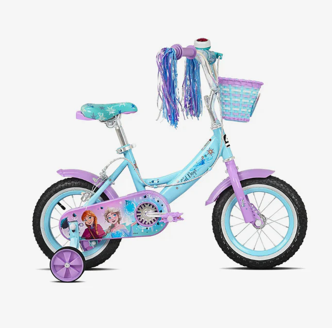 Spartan 12" Disney Frozen Ice Magic Bicycle Kids Age 3-7 Years - Image 4