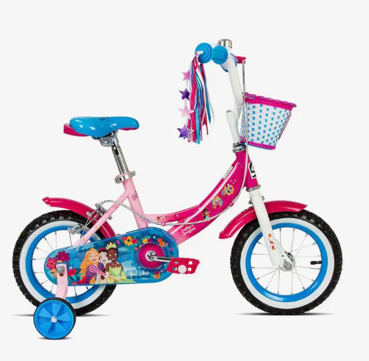 Spartan 12" Disney Princess Bicycle Kids Age 2-4 - Image 2