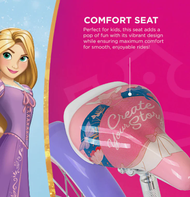 Spartan Disney Princess Magical Bicycle Age 3-7 Years - Image 4