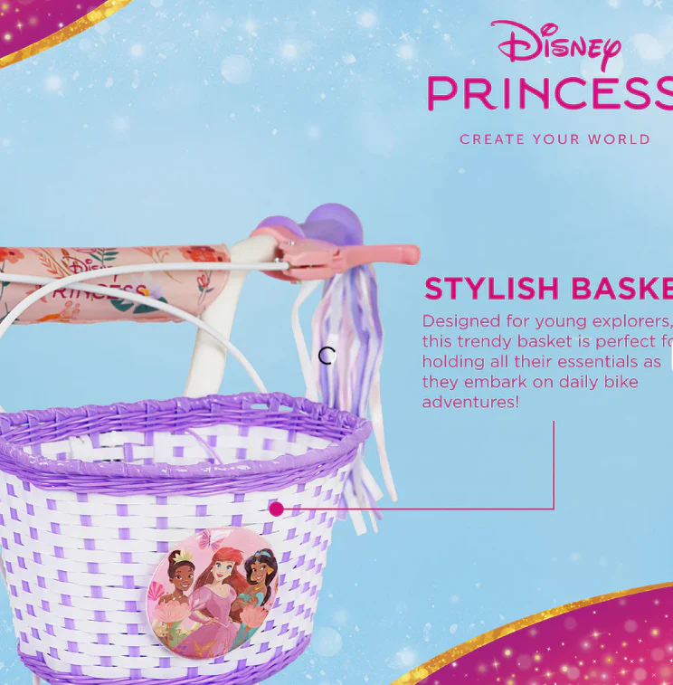 Spartan Disney Princess Magical Bicycle Age 3-7 Years - Image 5