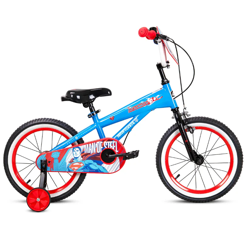 Spartan 16" Superman Kids Bicycle – Built for Little Superheroes Age 4-7 Years - Image 2