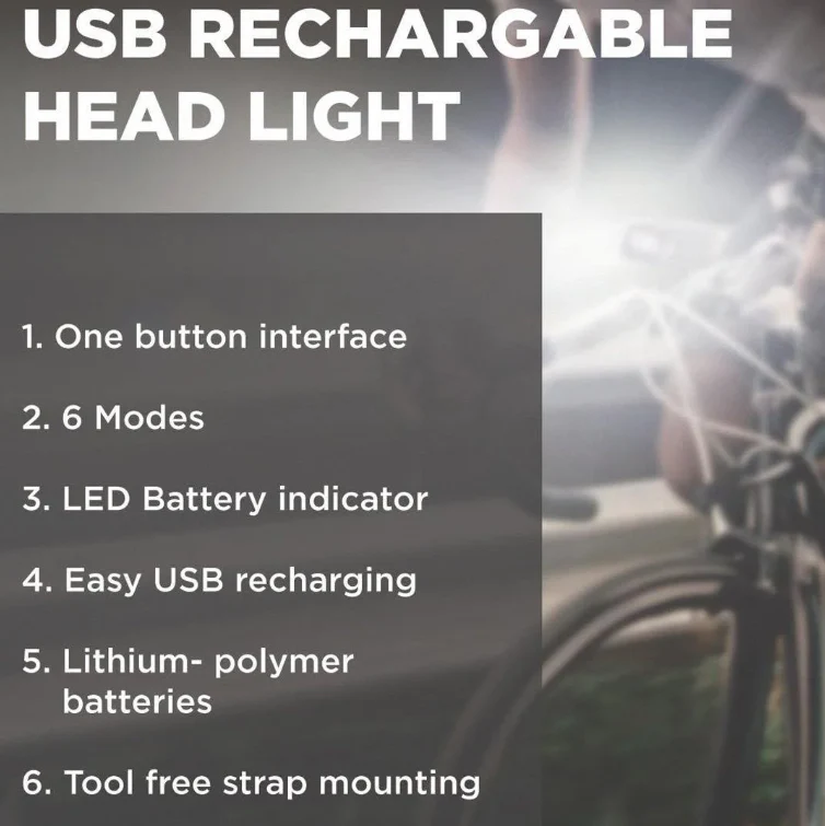 Spartan Bicycle Headlight – See and Be Seen - Image 5