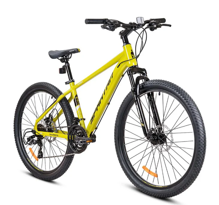 Spartan Caliber MTB with 18-Speed Drivetrain, Lightweight Alloy Frame