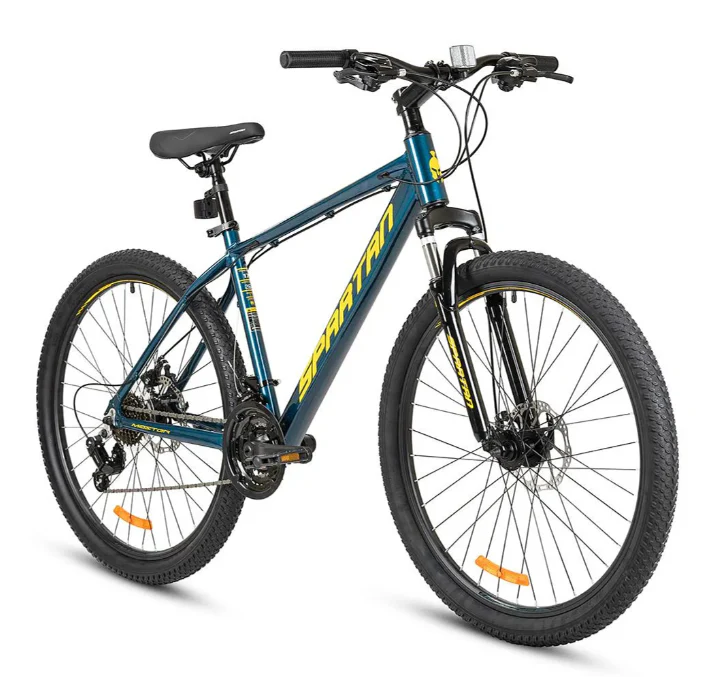 Spartan Master Mountain Alloy Bike 26 inch, Durable, Lightweight, 18 Speed Gear System