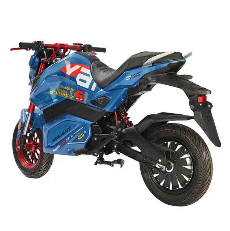 Sporty Fast Electric Motorcycle Motor Scooter E Bike for Adults 1000W 72V 20Ah - Image 10