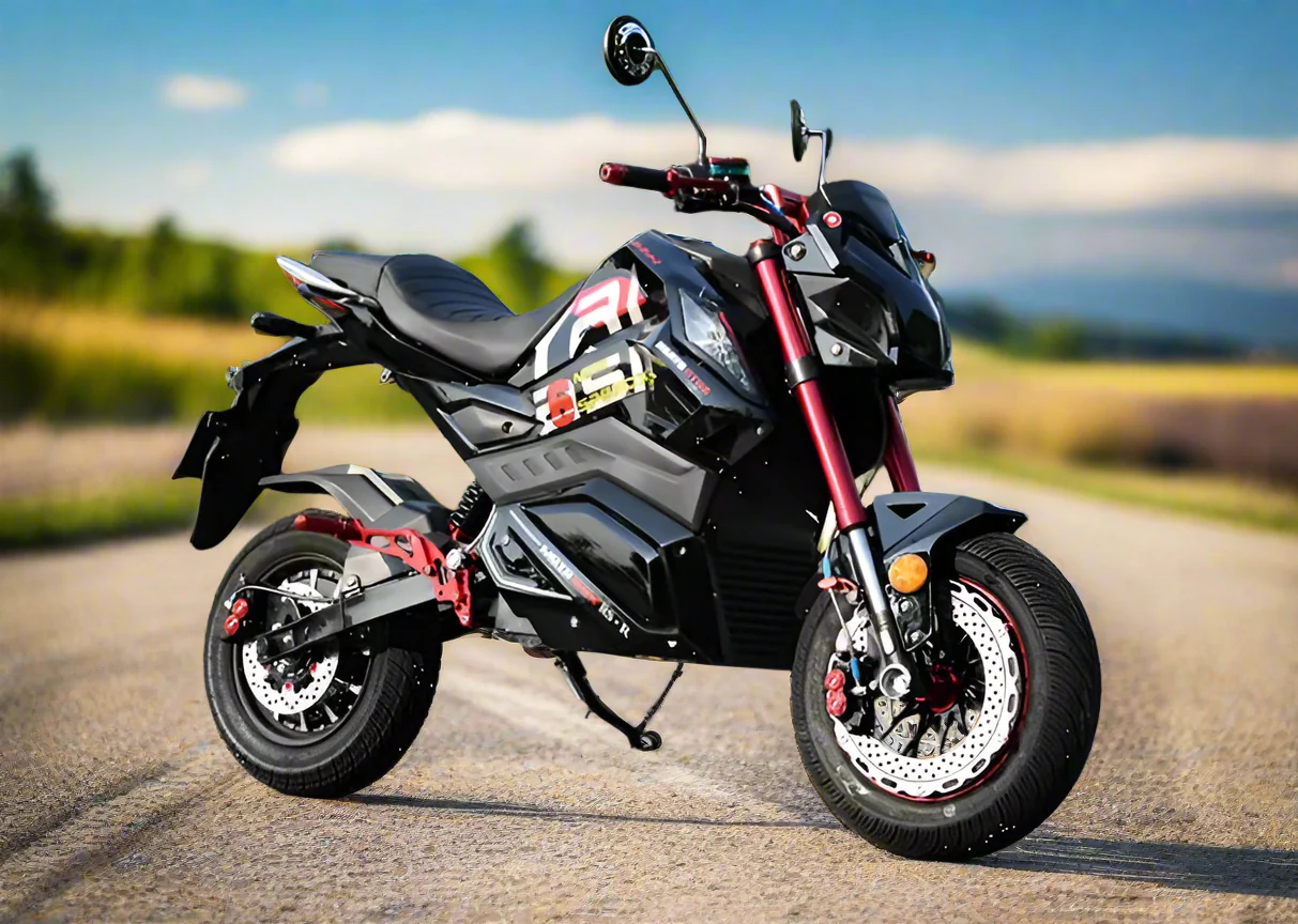 Sporty Fast Electric Motorcycle Motor Scooter E Bike for Adults 1000W 72V 20Ah - Image 5