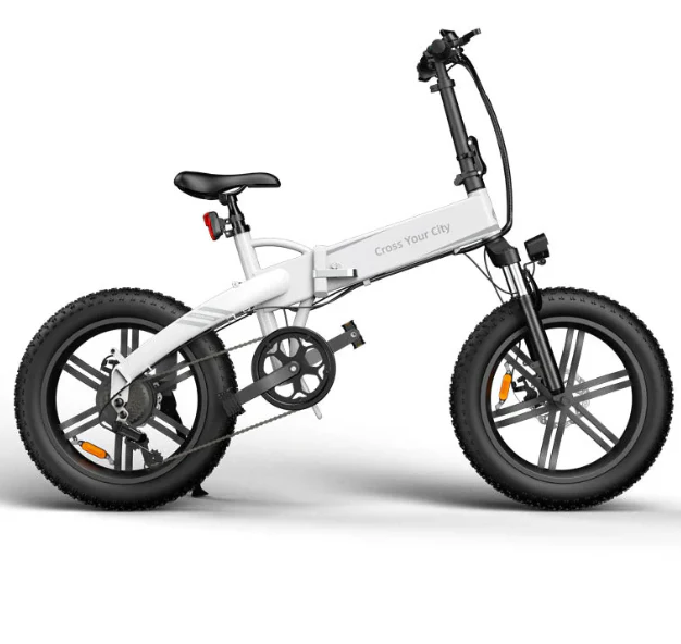 Stylish A20F Folding Fat Tire Electric Bike 36V 14.5Ah 500W-2026 new