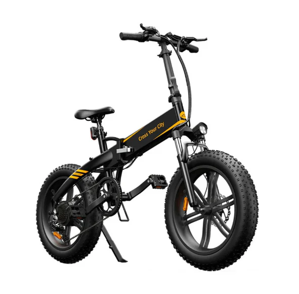 Stylish A20F Folding Fat Tire Electric Bike 36V 14.5Ah 500W-2026 new - Image 2