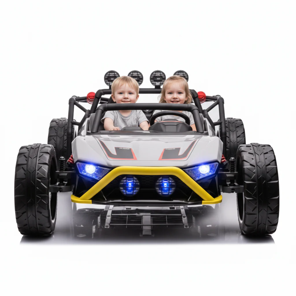 Super Slash Monster 2-Seater Electric Ride-On Car for Kids Age 2-6 Years 12V - Image 4