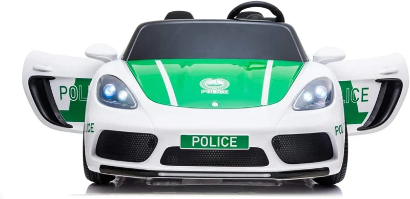 SUPER SPORT XXL POLICE RIDE ON CAR KIDS 3-12 Years - Image 2