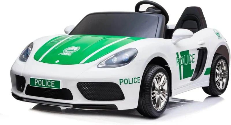SUPER SPORT XXL POLICE RIDE ON CAR KIDS 3-12 Years - Image 5
