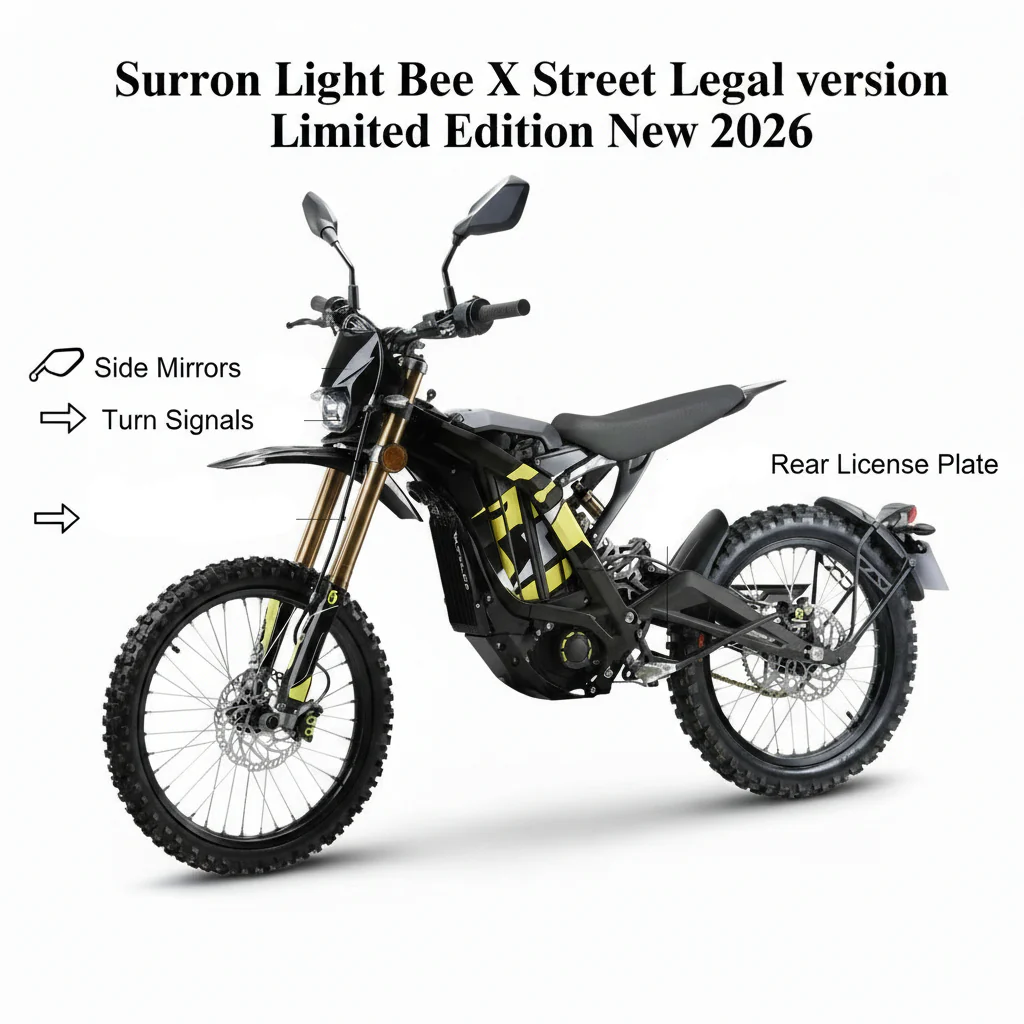 Surron Light Bee X 3C Street Legal version Limited Edition New 2026 - Image 2