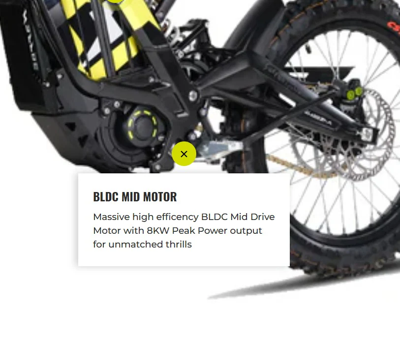NEW Surron Light Bee X Electric Dirt Bike 2025 Version - Image 18