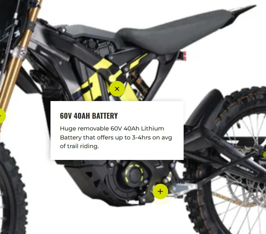 NEW Surron Light Bee X Electric Dirt Bike 2025 Version - Image 15