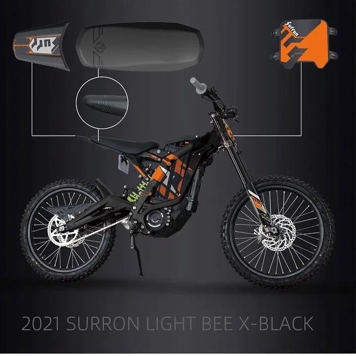 SURRON LIGHT BEE X Electric Dirt Bike 60v 100km Range 75km/h Speed Off Road Dirt Bike - Image 7