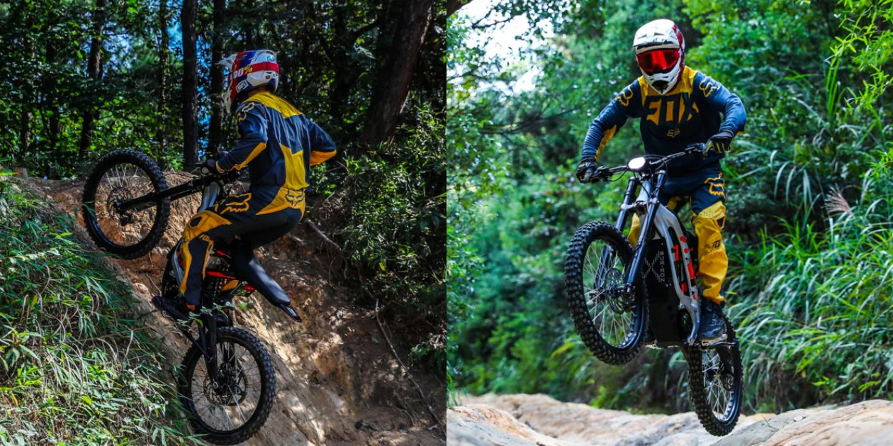 Surron Light Bee X Electric Dirt Bike Mountain Bike 6000W 40Ah Black Limited Edition 2024 - Image 20