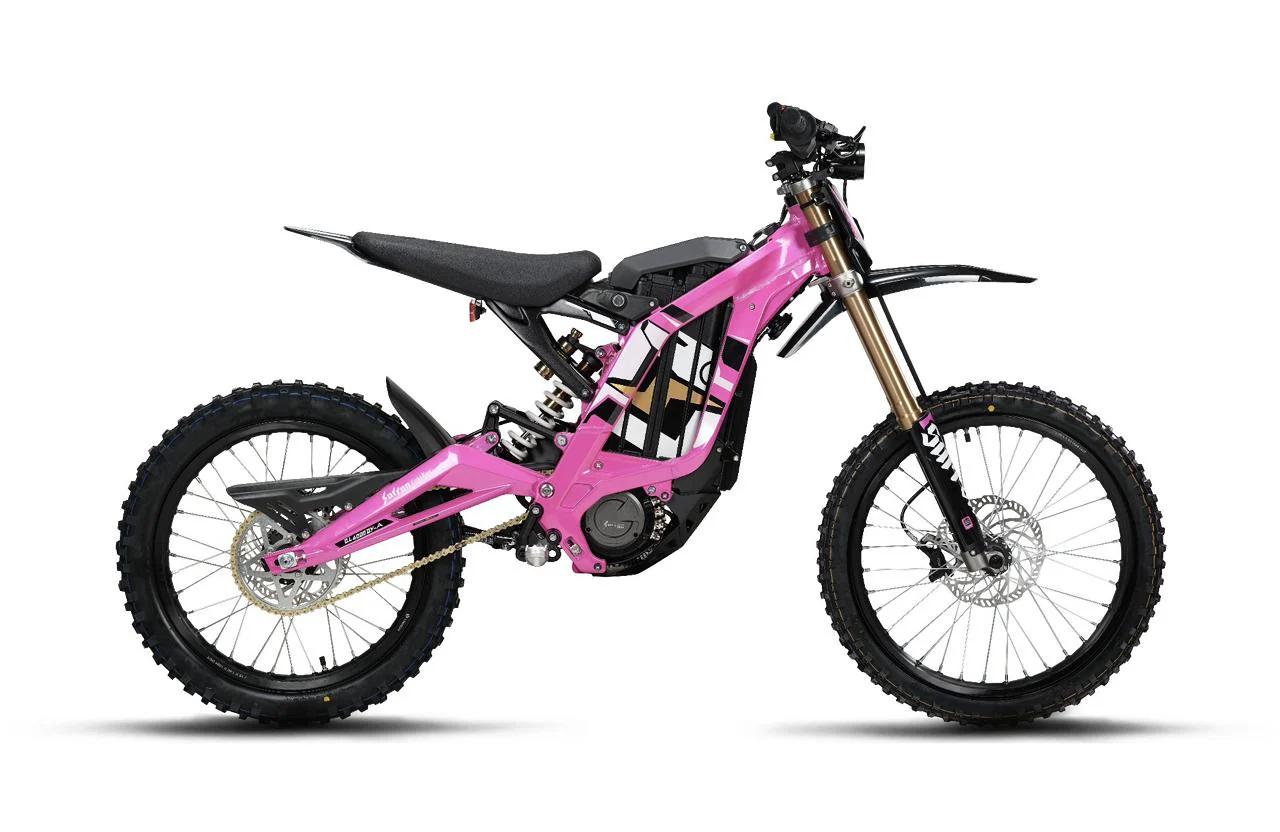 Surron Light Bee X Limited Edition Neon Pink -upgraded 8kw 75kmh speed - Image 6