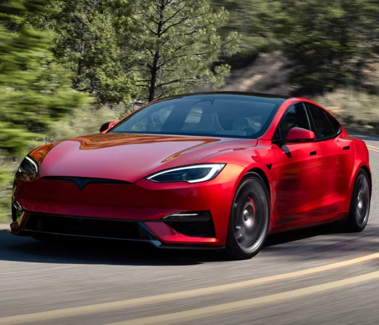 Tesla Model S 75D Electric luxury sedan