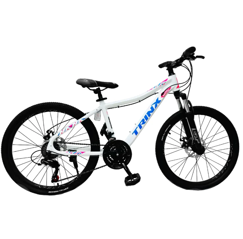 Trinx 24'' N104 Kids Mountain Bike White Pink -Age 10-15 Years