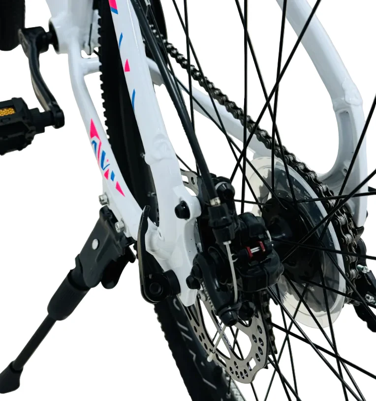 Trinx 24'' N104 Kids Mountain Bike White Pink -Age 10-15 Years - Image 2