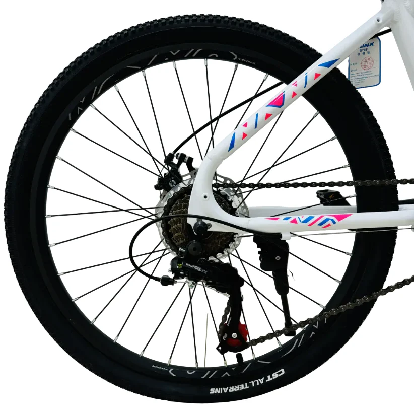 Trinx 24'' N104 Kids Mountain Bike White Pink -Age 10-15 Years - Image 4