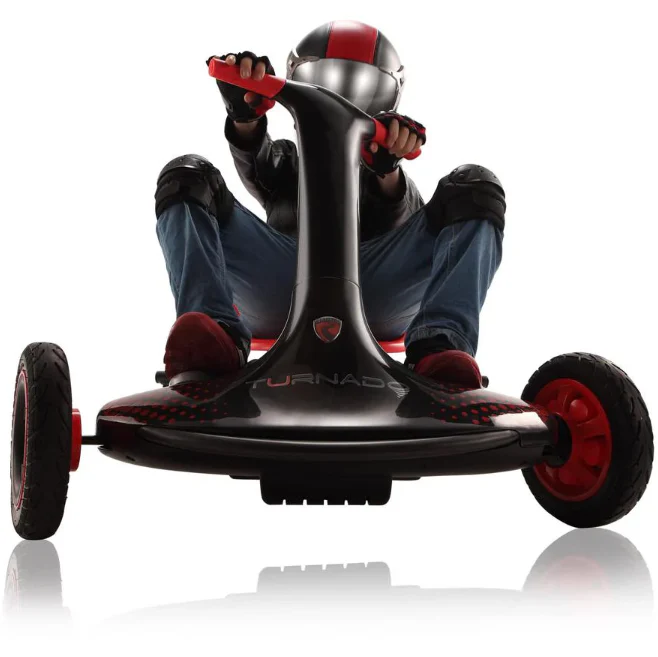 Rollplay Turnado 24V Electric Drift Ride-On Scooter for Kids Age 8+ - Image 3