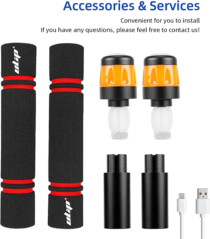 Ulip Handlebar Grips Handlebar Extender Turn Signals for Segway Ninebot Max G30 G30LP G30E - Image 2