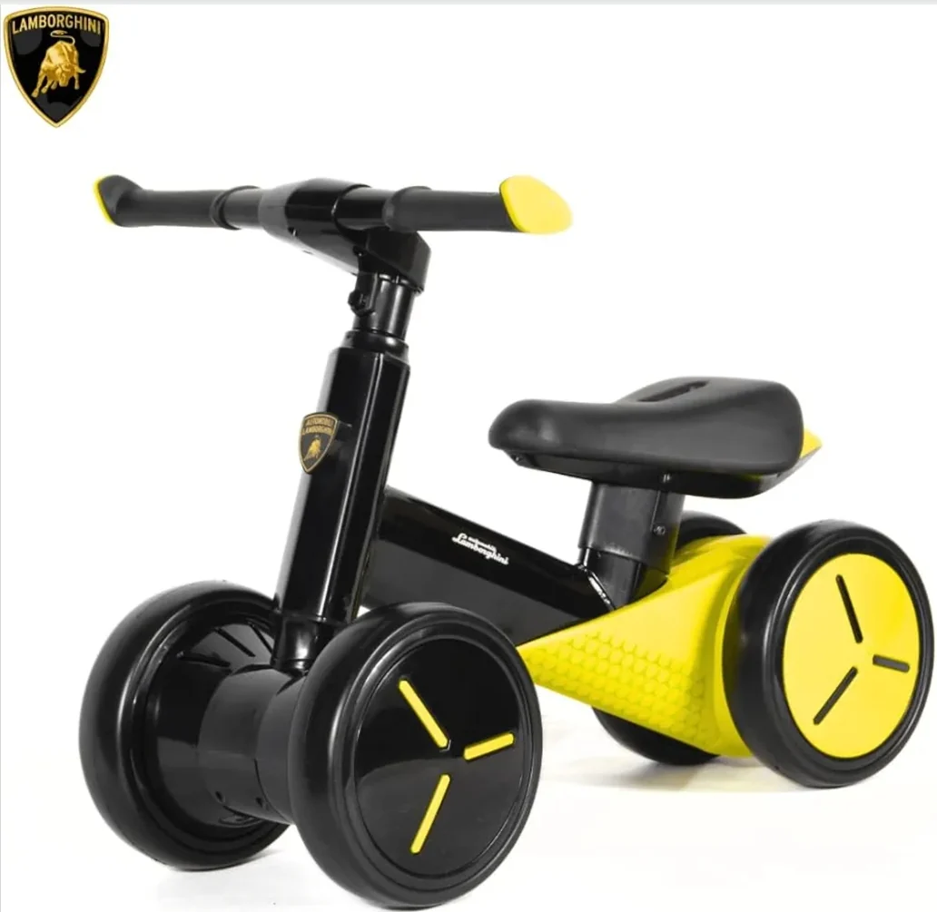 Lamborghini Balance Bike 4Wheels  – Officially Licensed for kids Age 18 Months up