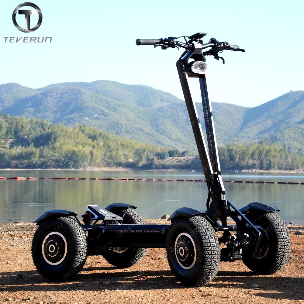 TEVERUN TETRA All Terrain 4x4 Off Road Electric Scooter 200km range 2024 NEW - Image 11