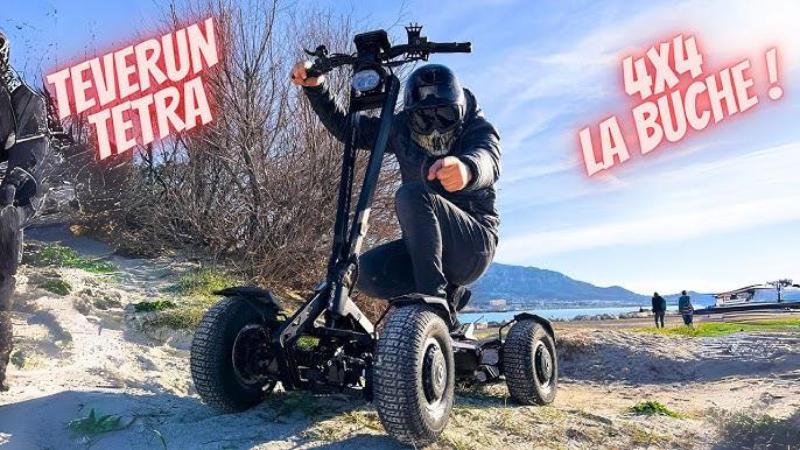 TEVERUN TETRA All Terrain 4x4 Off Road Electric Scooter 200km range 2024 NEW - Image 22