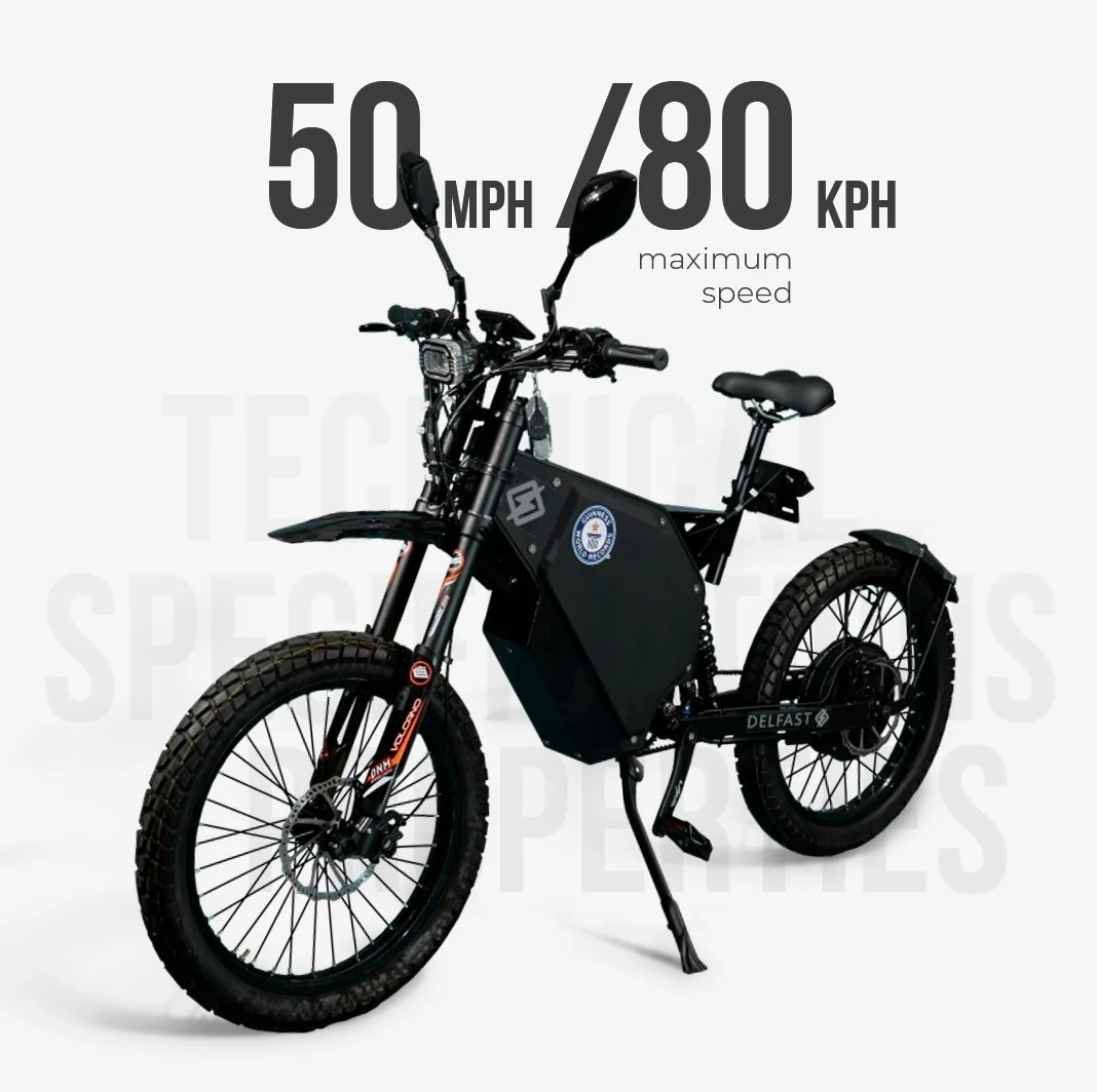 Delfast TOP 3.0 Electric Bike | Offroad Trip City ebike - Image 4