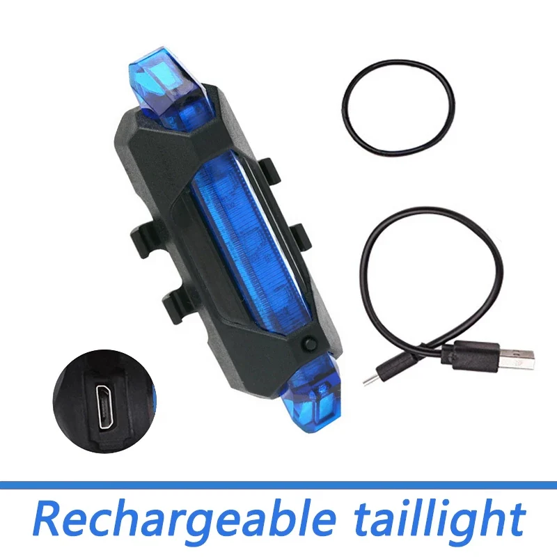 USB Rechargeable Lamp LED Safety Warning Taillight light Pire - Image 7