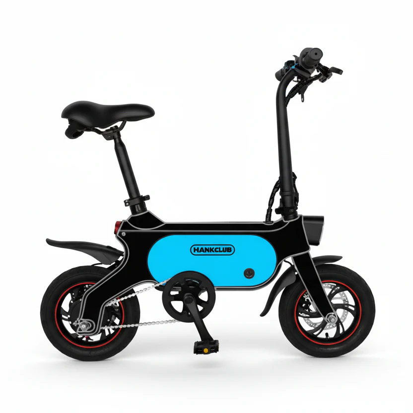 V1 Mini Electric Hybrid Bike With Removable Battery