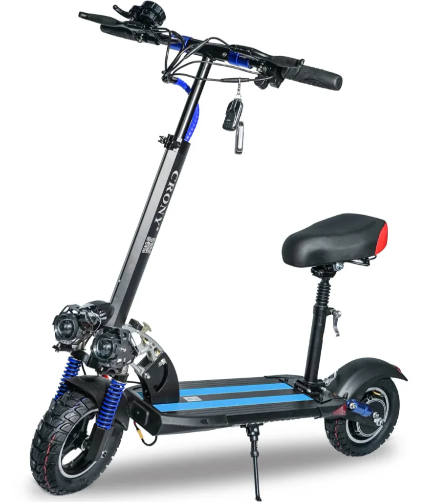 V10 Fast speed Electric Scooter 1200W 48V 12Ah