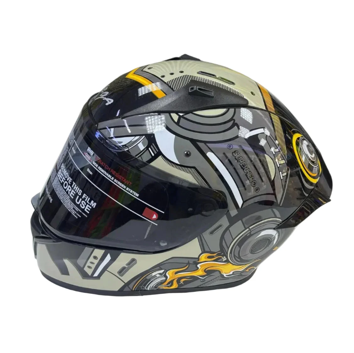 Vega Bike Ebike Scooter Full Face Helmet  Size L