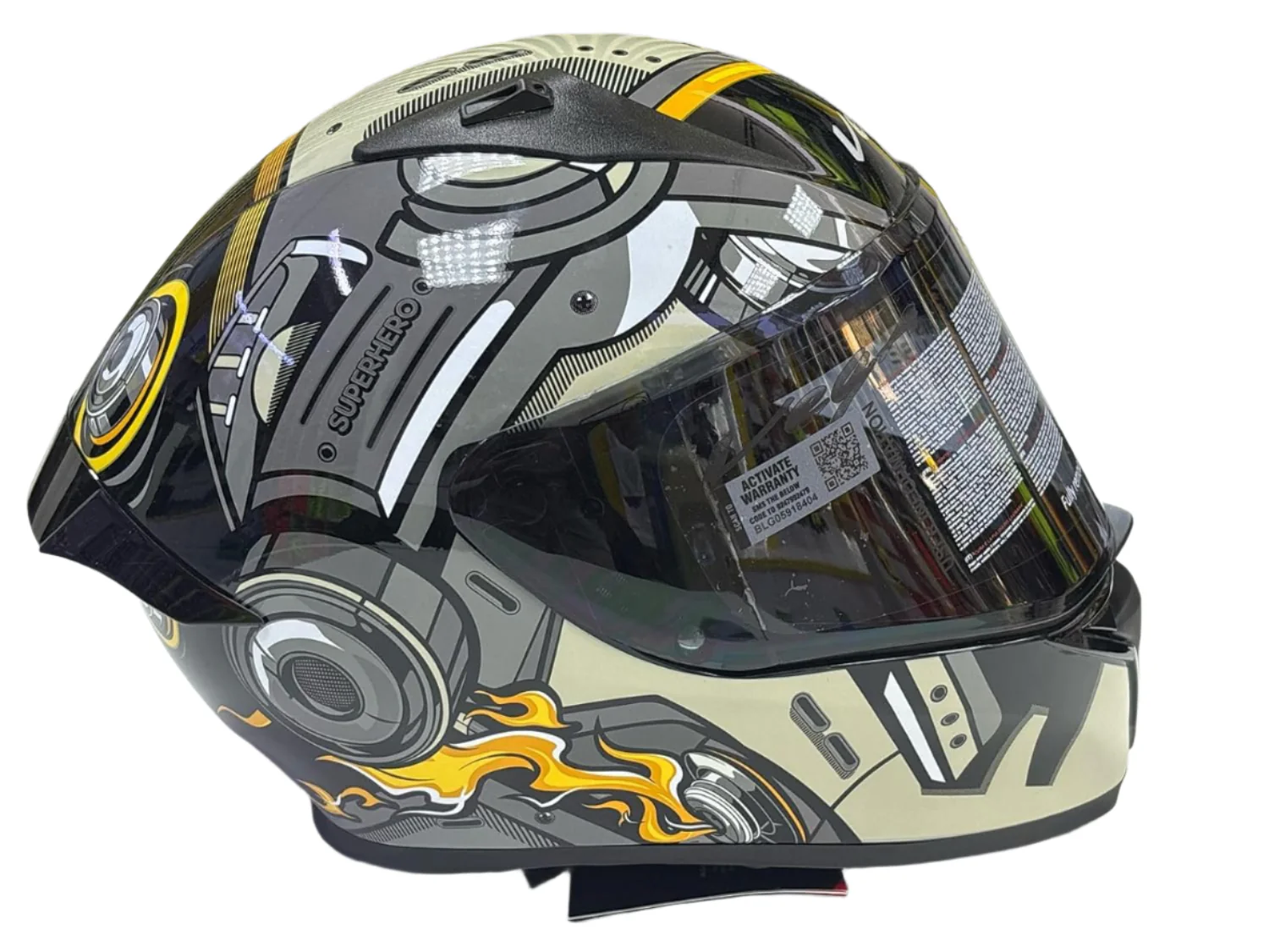 Vega Bike Ebike Scooter Full Face Helmet  Size L - Image 3