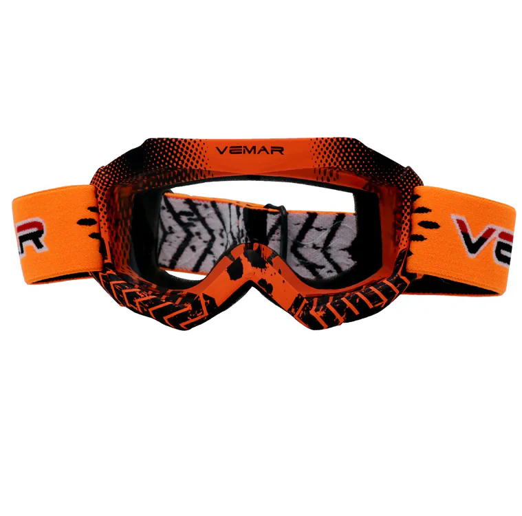 VEMAR Kid’s Protective On/Off-Road Dirt Bike Goggles – Green - Image 2