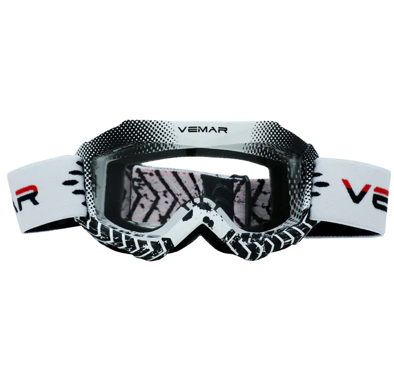 VEMAR Kid’s Protective On/Off-Road Dirt Bike Goggles – Green - Image 3