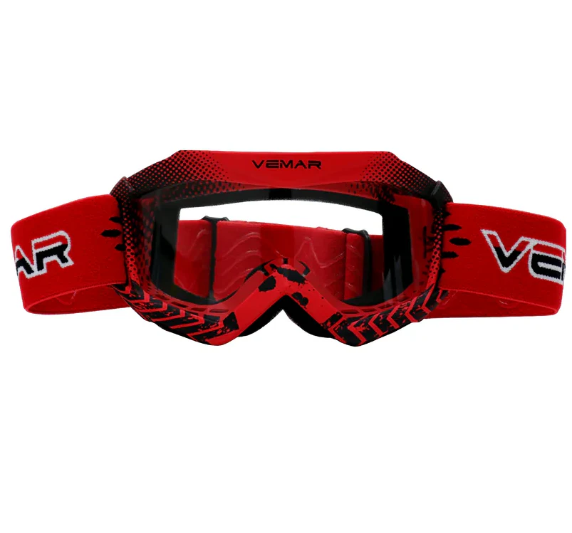 VEMAR Kid’s Protective On/Off-Road Dirt Bike Goggles – Green - Image 4