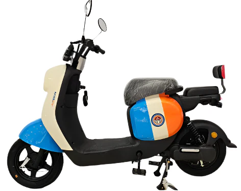 Aster Vespa Style Electric Bike 48V 12Ah 800W - Image 12