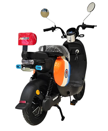 Aster Vespa Style Electric Bike 48V 12Ah 800W - Image 13